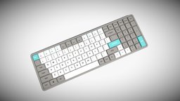 1800 Compact Keyboard Grey