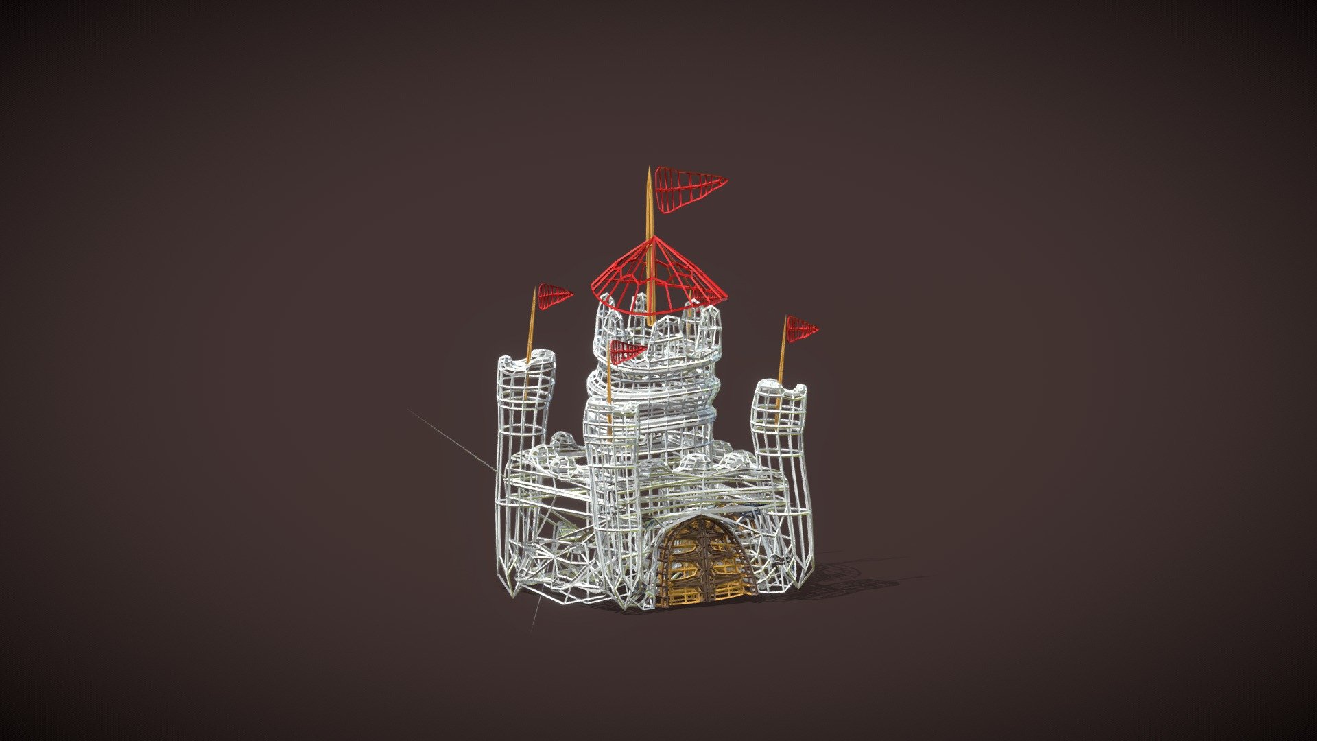 Castle - Download Free 3D model by tkkjee 🪲 (@tkkjee) 3d model