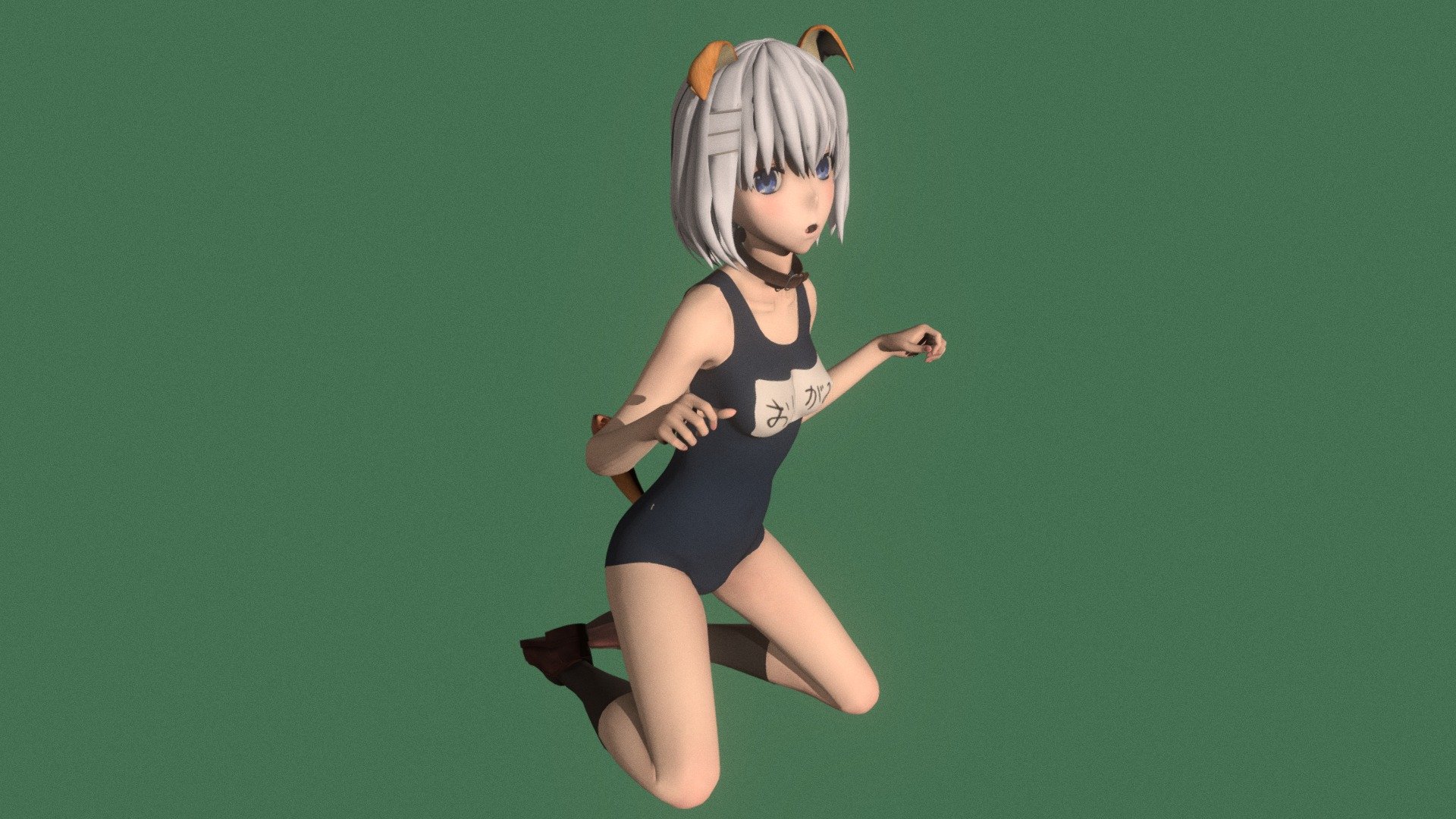 Posed model of anime girl Origami Tobiichi (Date A Live).

This product include .FBX (ver. 7200) and .MAX (ver. 2010) files.

Rigged version: https://sketchfab.com/3d-models/t-pose-rigged-model-of-origami-tobiichi-f0e9c9e53526415395fb6460b9cbc643

I support convert this 3D model to various file formats: 3DS; AI; ASE; DAE; DWF; DWG; DXF; FLT; HTR; IGS; M3G; MQO; OBJ; SAT; STL; W3D; WRL; X.

You can buy all of my models in one pack to save cost: https://sketchfab.com/3d-models/all-of-my-anime-girls-c5a56156994e4193b9e8fa21a3b8360b

And I can make commission models.

If you have any questions, please leave a comment or contact me via my email 3d.eden.project@gmail.com 3d model