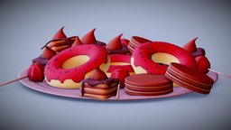 Stylized Donuts and Sweets
