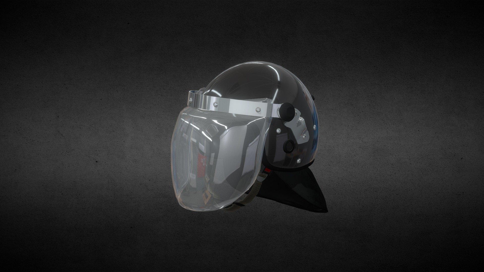 Russian police helmet KOLPAK-1 - Helmet kolpak-1 - Download Free 3D model by mlka999 3d model
