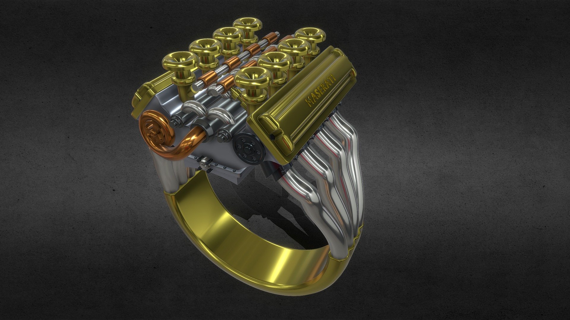Ring - 3D model by Mr.Ten 3d model