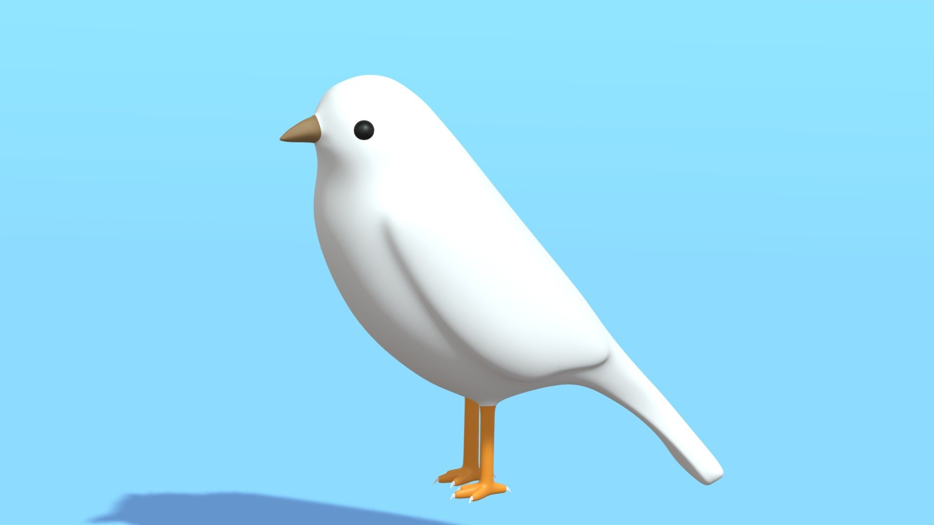 -Cartoon Cute Bird Sparrow.

-1 Model contains 1 object.

-Subdivision Level 3 : Verts : 59,654 Faces : 59,648.

-Subdivision Level 2 : Verts : 14,918 Faces : 14,912.

-Subdivision Level 1 : Verts : 4,310 Faces : 4,304.

-Subdivision Level 0 Flat : Verts : 1,658 Faces : 1,652.

-Subdivision Level 0 Smooth : Verts : 1,658 Faces : 1,652.

-Materials and objects have the correct names.

-This product was created in Blender 2.8

-Formats: blend, fbx, obj, c4d, dae, abc, stl, glb,unitypackage.

-We hope you enjoy this model.

-Thank you 3d model