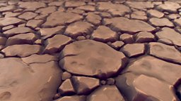 Desert Cracked Earth