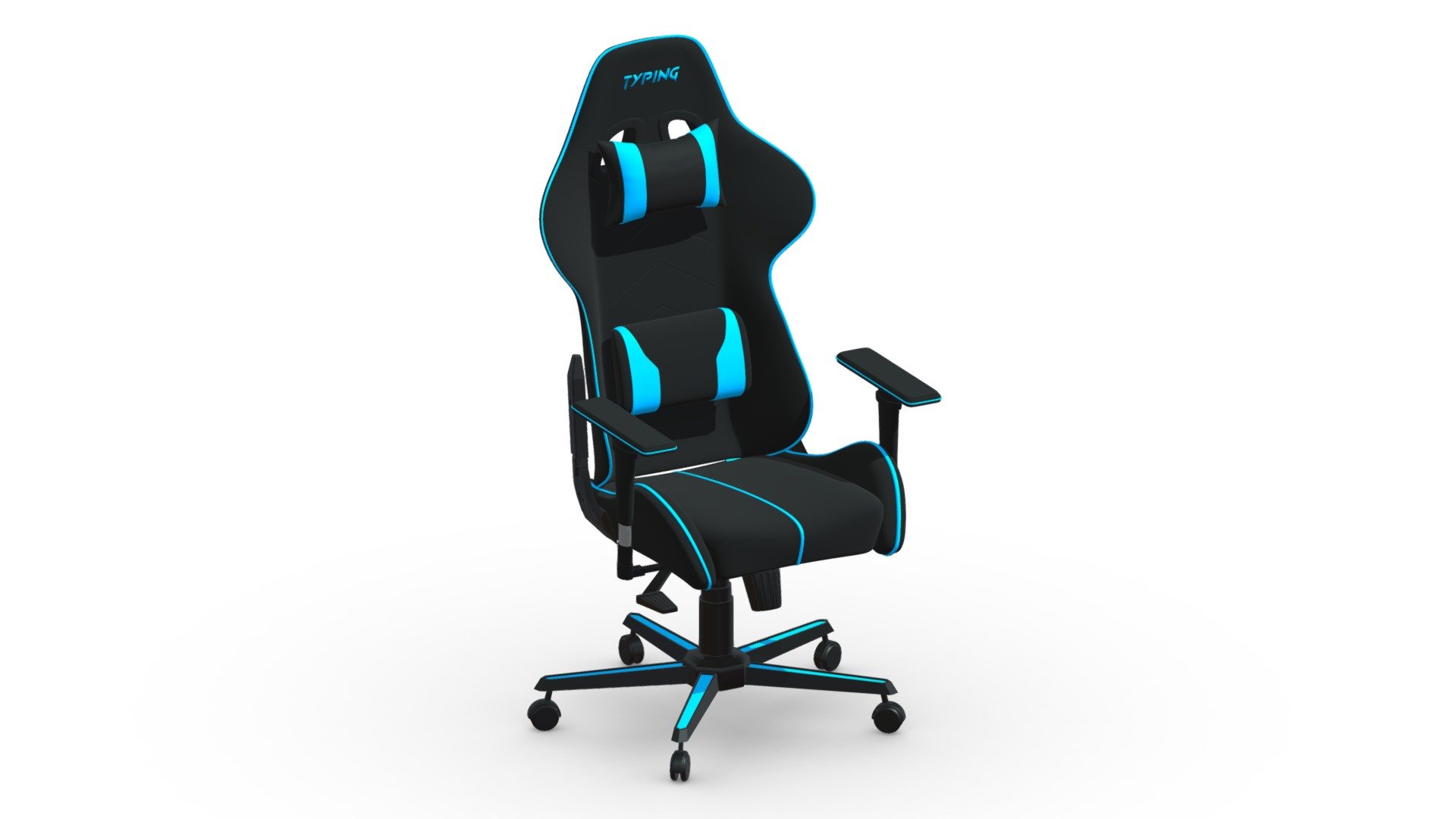 Cool free Gaming chair model - Gaming Chair - Download Free 3D model by Grapxly 3d model