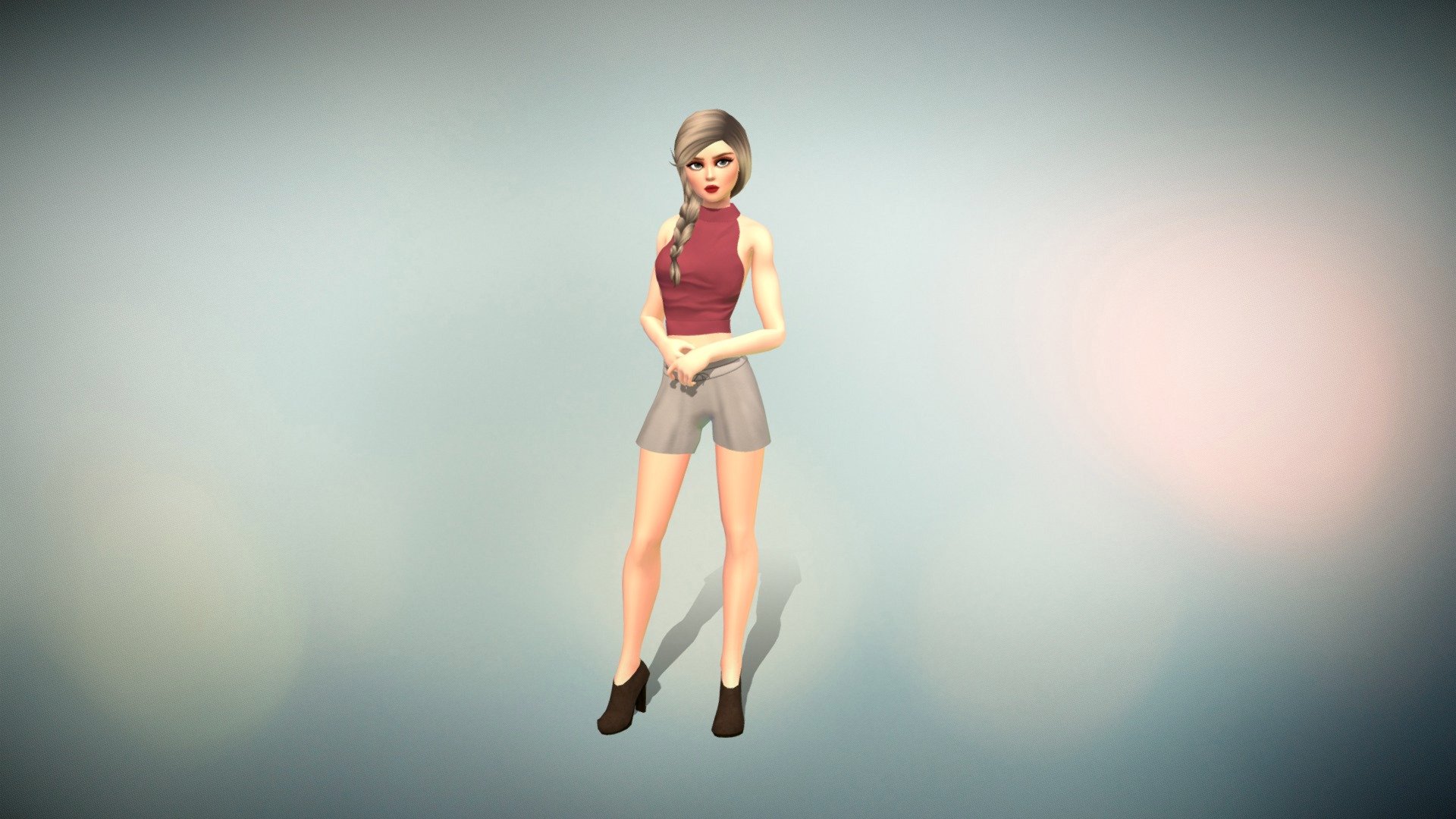 This is the second outfit in the Dahlia Hart: Stylized Casual Character package.

Features:




Two clothing options with numerous styles (and an editable PSD file)

Three hairstyles in seven colors

Three makeup options

Nine eye color options

Blendshapes for facial expressions and lip-syncing

Rigged hair for animation or physics assets

For more information and characters, check out www.stellargameassets.com - Dahlia: Stylized Casual (Outfit 2) - 3D model by stellargameassets 3d model