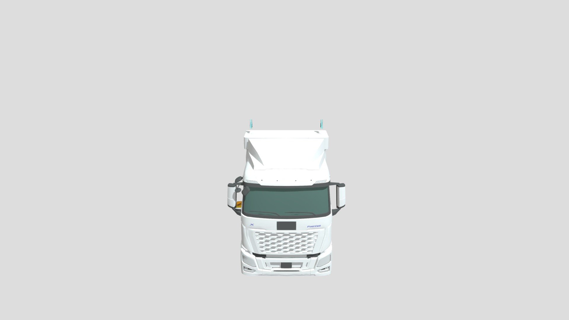 Hyundai Xcient Truck - 3D model by 09emile 3d model