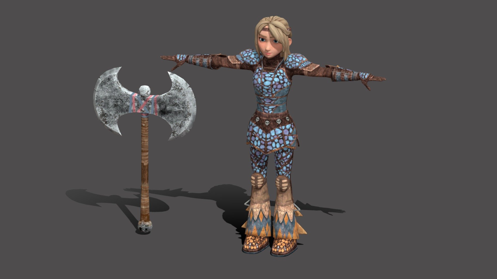 Astrid Hofferson 

How to Train Your Dragon

Fully Rigged + Facial Rigged - Astrid - 3D model by Usman Ahmed GIll (@usman.ahmed.gill.93) 3d model