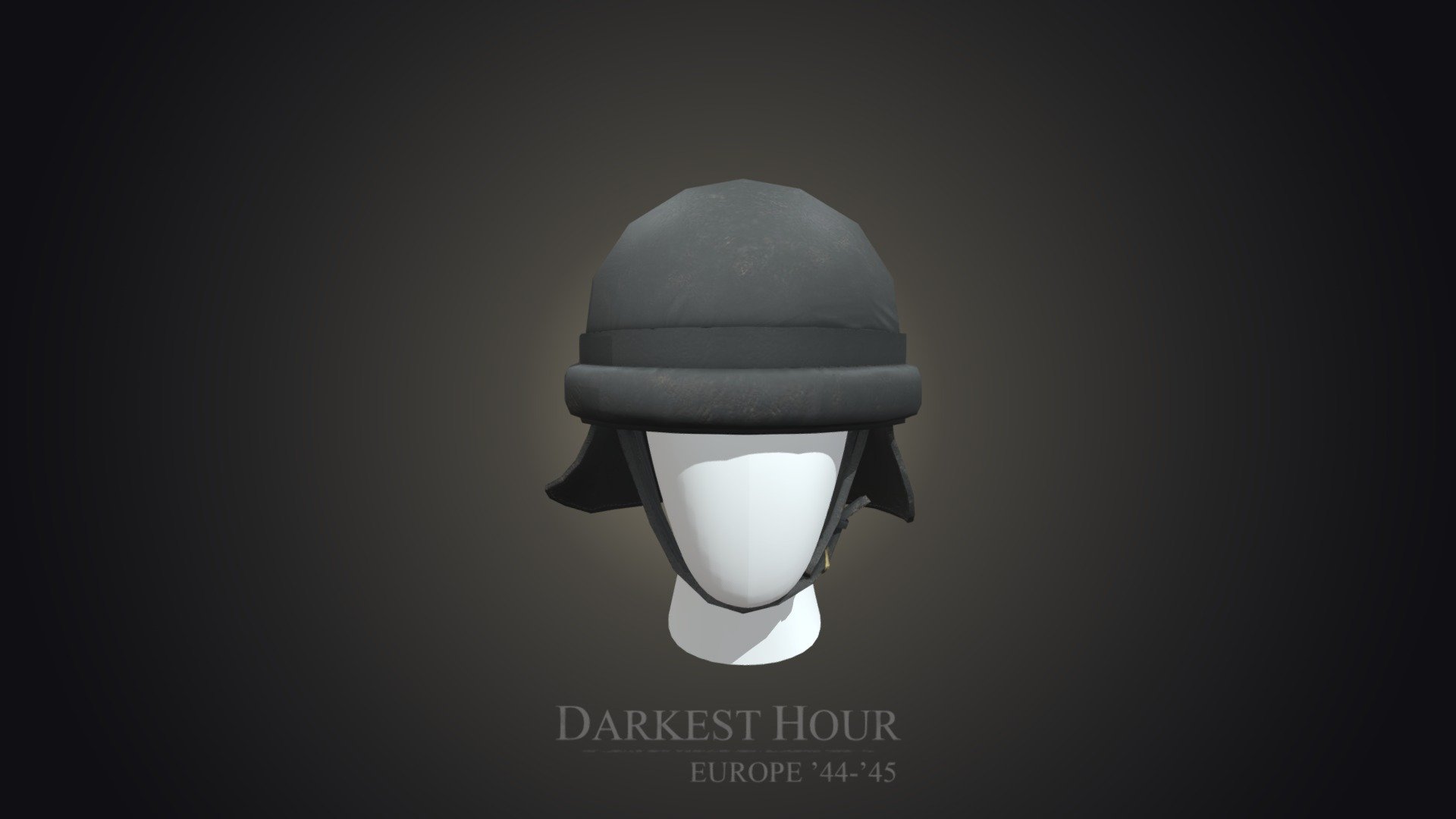 This Italian helmet was used by vehicle crews in WWII. It was created for the mod Darkest Hour: Europe &lsquo;44-&lsquo;45 which can be found on Steam 3d model