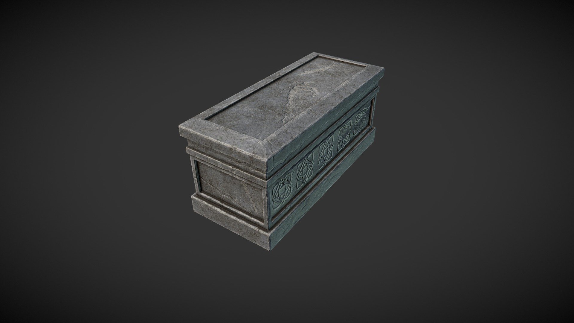 New asset for Unity3d engine - CoffinClosed - 3D model by UHO Development (@MaxWormsHd) 3d model