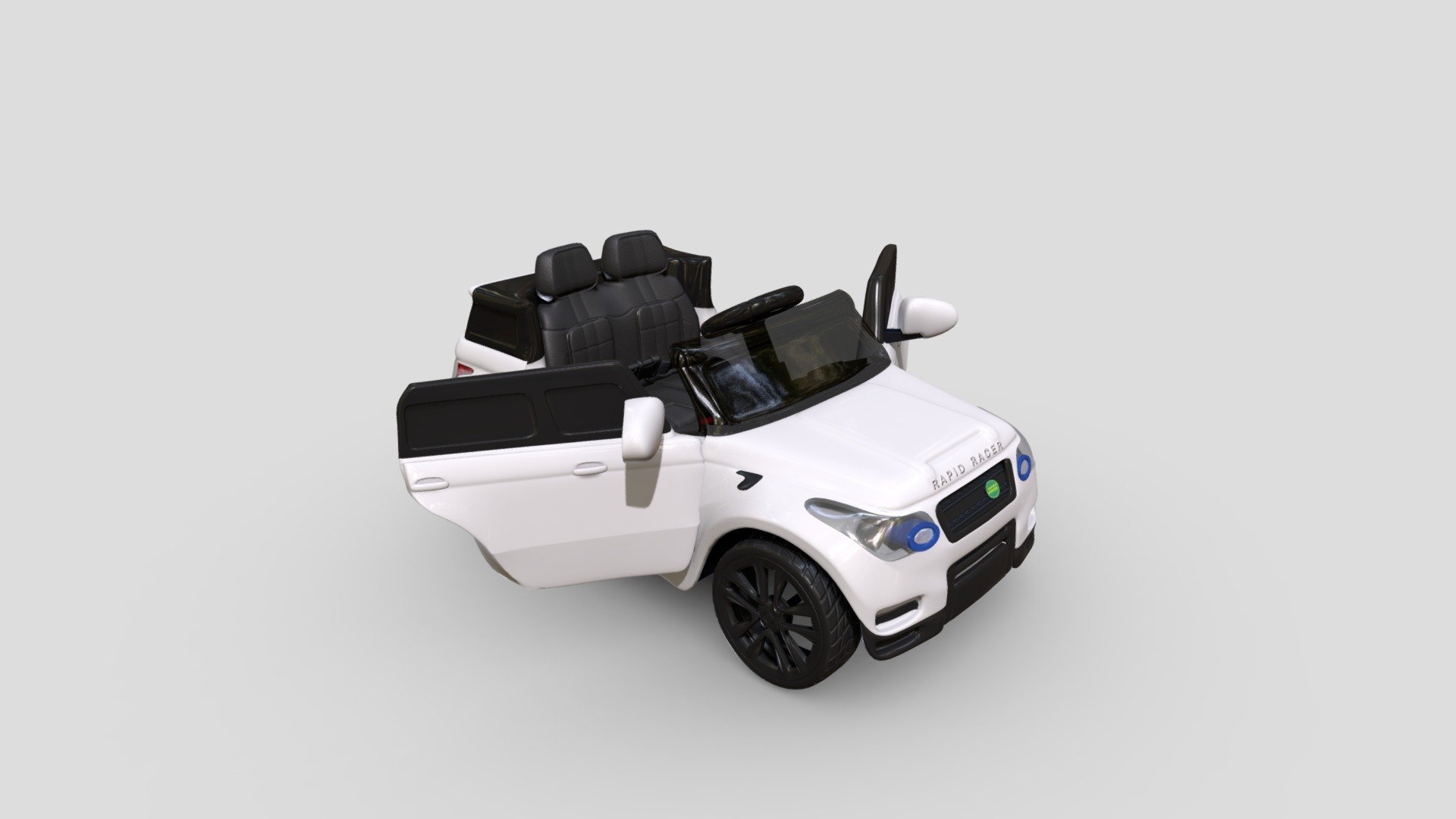 Check out this high quality 3D model of a children's toy car.

For your 3D modelling requirements or if you wish to purchase this model, connect with us at info@shinobu3d.com.

We offer premium quality low poly 3D assets/models for AR/VR applications, 3D visualisations, 3D product configurators, 3D printing &amp; 3D animations.

Visit https://www.shinobu3d.com for more on us 3d model