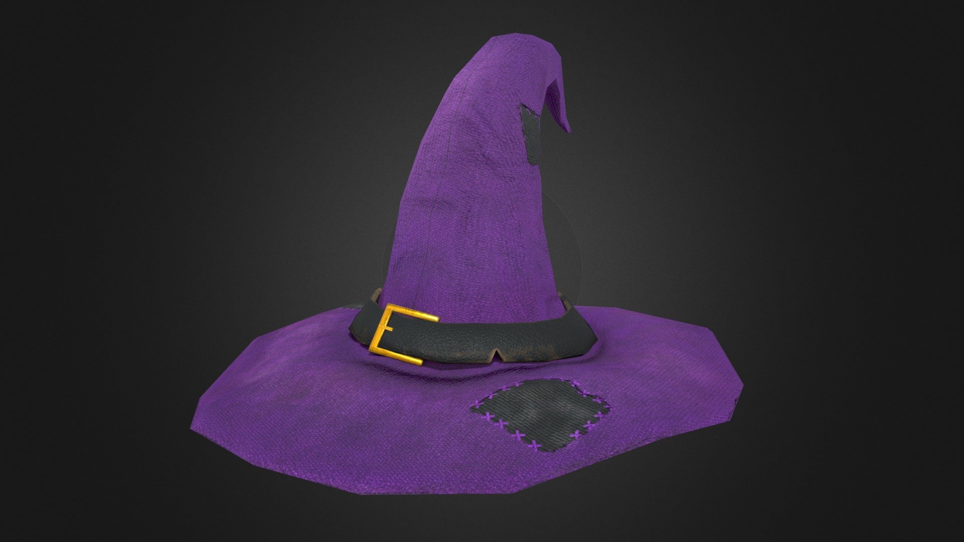 A mischevious wizard's hat! - Wizards Hat - 3D model by luckavrecek 3d model