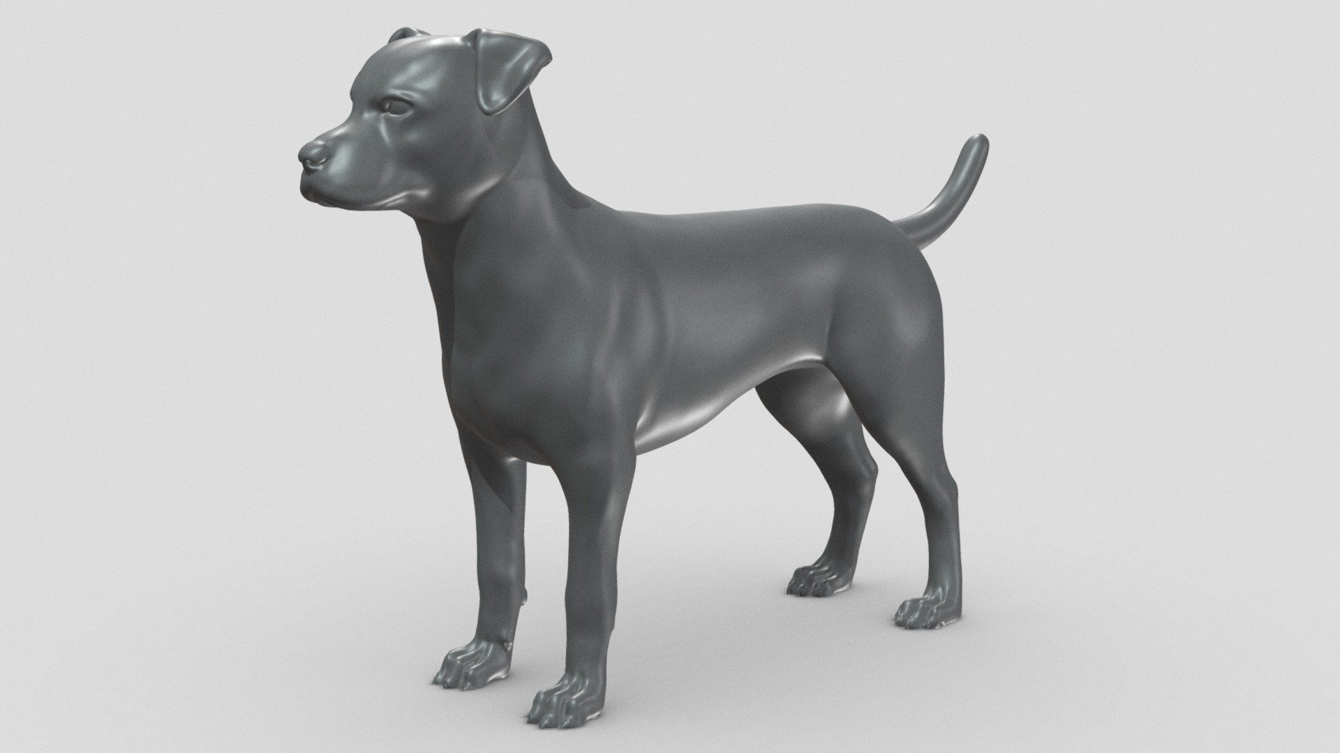 Preview shows decimated version. Extra files included .STL format.

STL file checked by Netfabb

Model height 100 mm, but you can change the size you like

It is suitable for decorating your room or desk, and of course you can give it to your loved ones

I hope you like it and thanks for the support! - Patterdale Terrier V3 3D print model - Buy Royalty Free 3D model by Peternak 3D (@peternak3d) 3d model