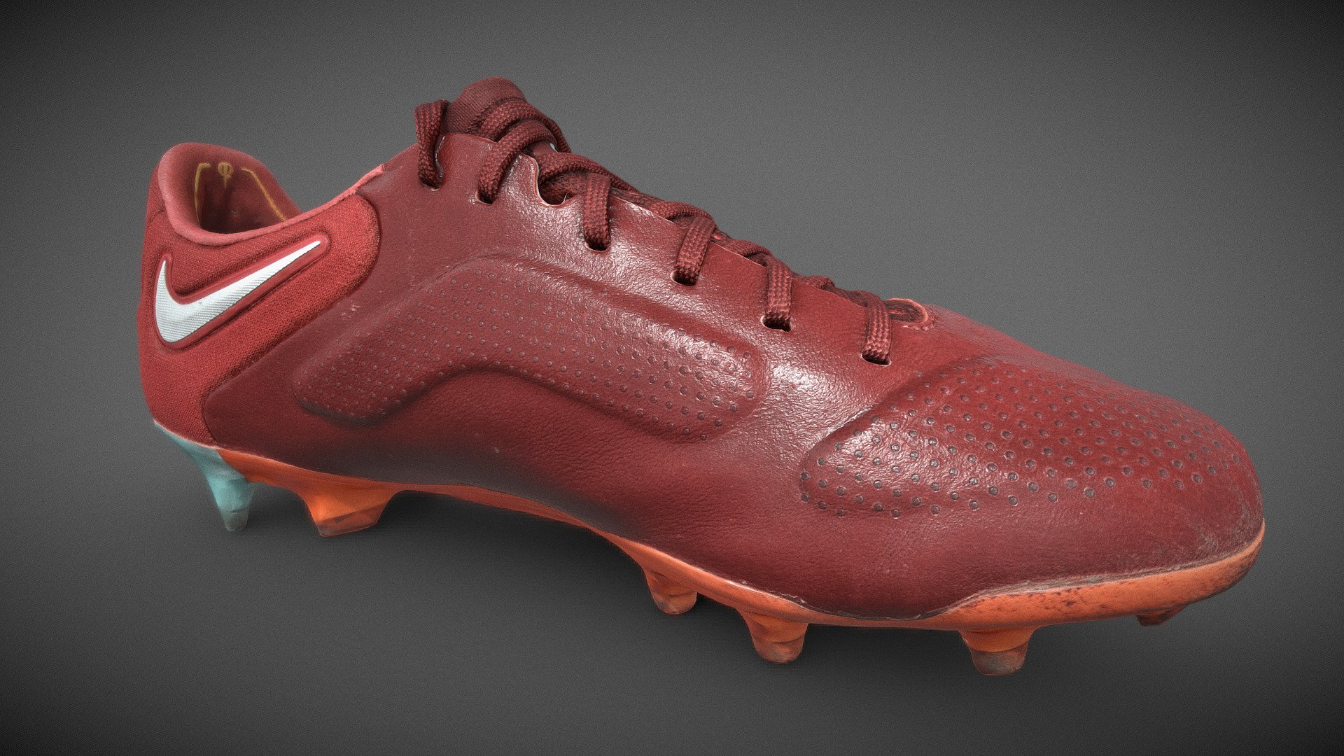 Nike Tiempo Football Shoes Photogrammetry scan for the Nike Never Settle ad campain.
250k triangles model with 8K textures 3d model