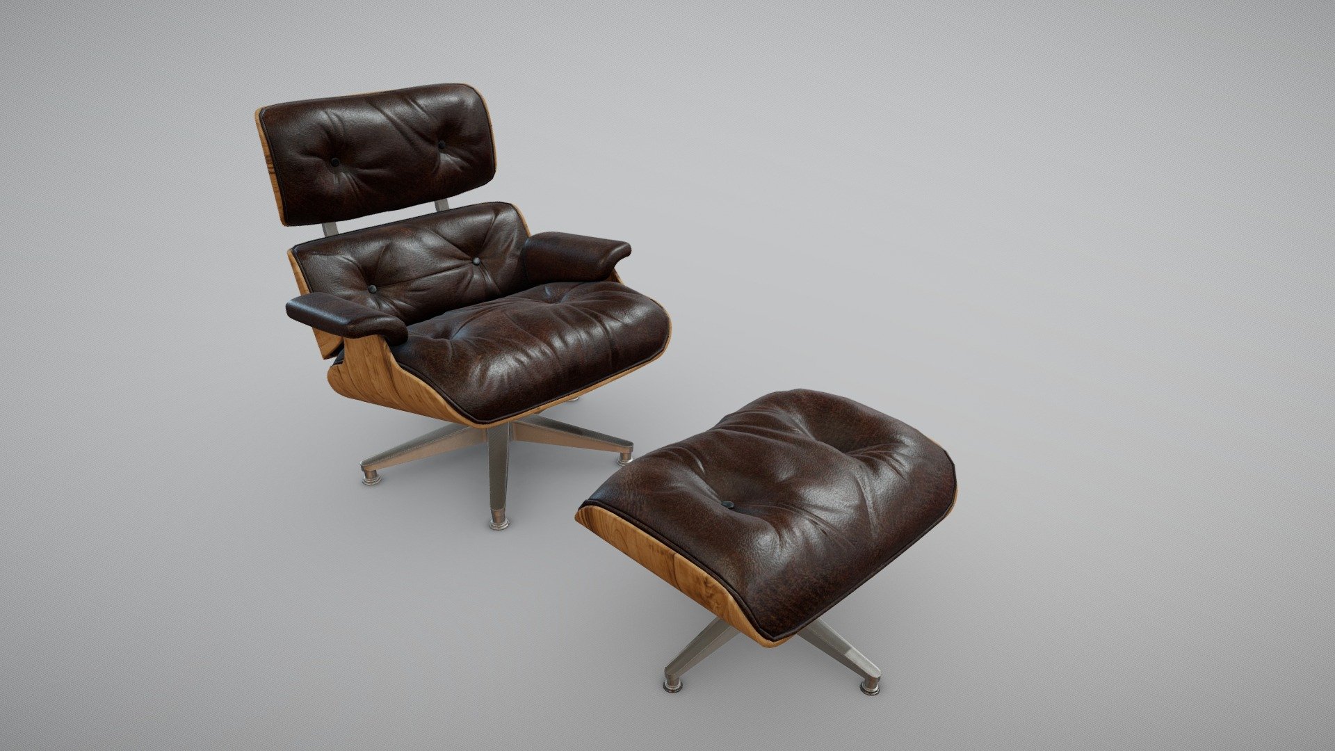 VITRA Lounge Chair model
VR and game ready for high quality Architectural Visualization - VITRA Lounge Chair - 3D model by Invrsion 3d model