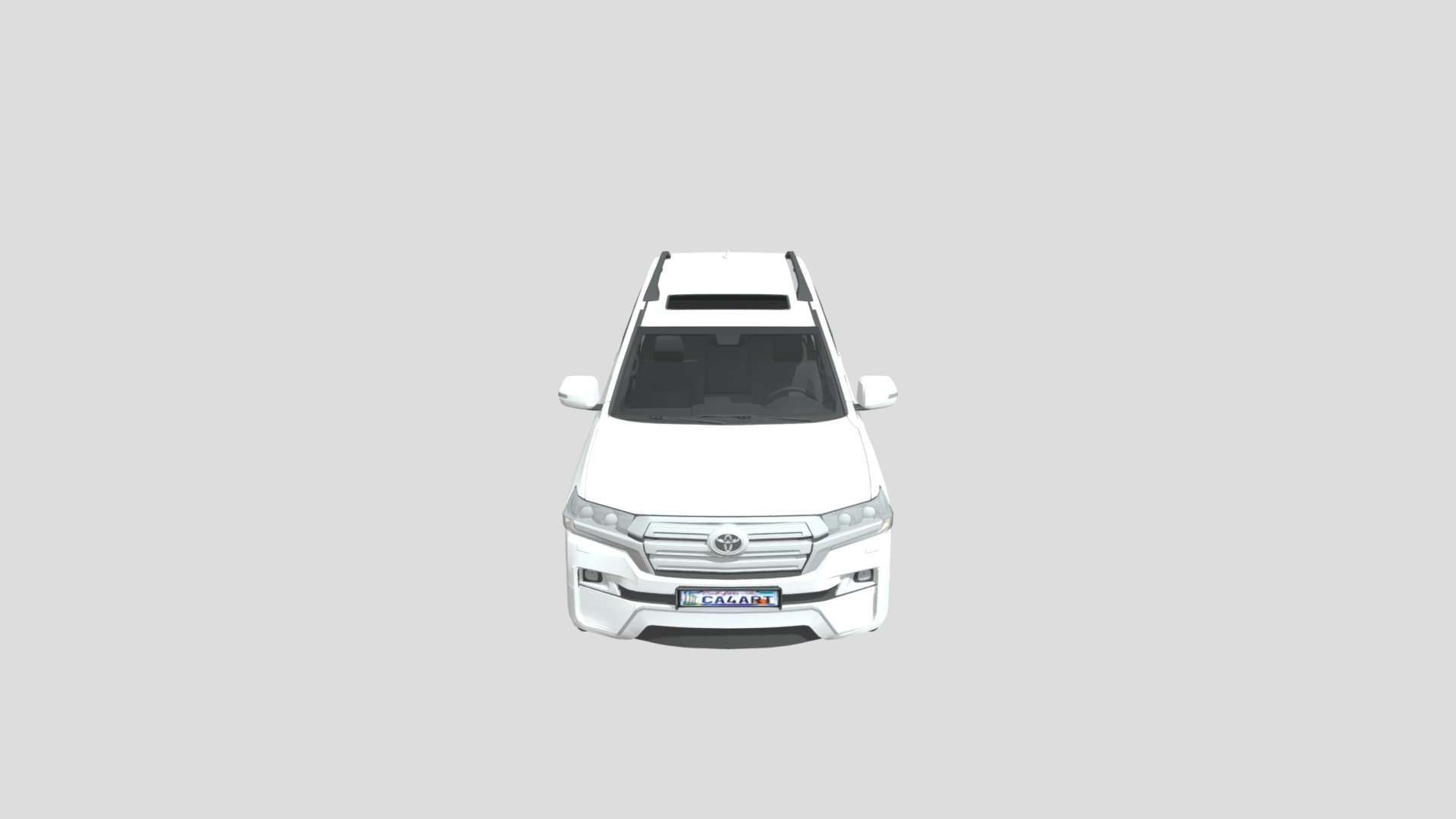 Toyota Land Cruiser J200 2017 - Download Free 3D model by 506609 3d model