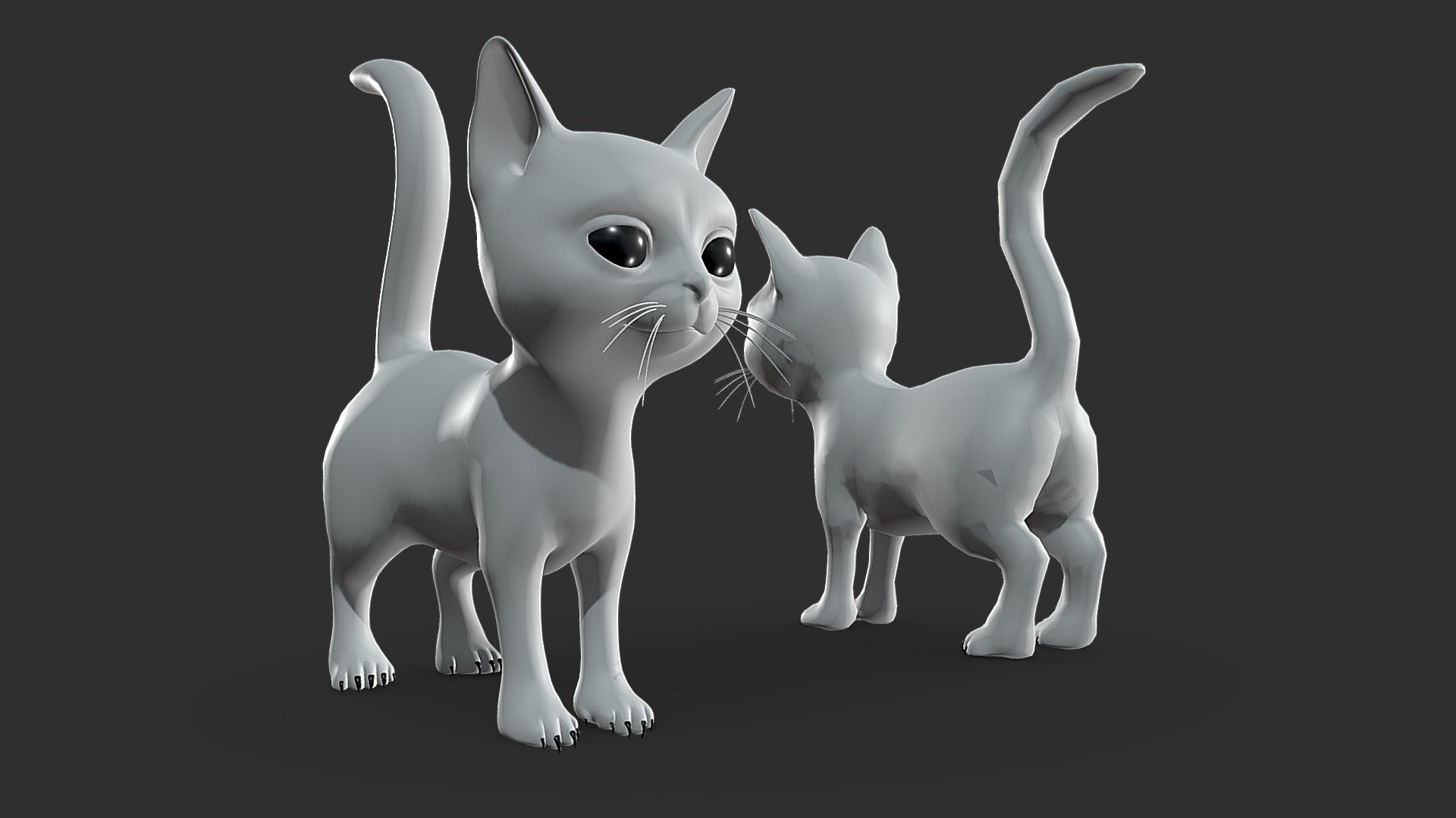 Visit the link to get the model in Artstation:


https://www.artstation.com/a/36093577
Baby Cat character was in maya with proper mesh flow and UVs unwrapped.

File format:





obj




fbx




maya file




Blender file



Inside the product:





clean topology




Single Udim




unwrapped Uvs for texturing




no overlapping UVs




proper naming and grouping




no unwanted shaders and history.



You May also like:


👉 https://skfb.ly/oQ9oN 👈
 - Baby Cat - Topology + UV Map - Buy Royalty Free 3D model by Tashi59 (@tsering) 3d model