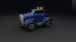 toon car toon, toy, jeep, substance, painter, 3d, lowpoly, car, 3dmodel, haider706, ayaz
