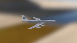 Boeing707 airplane, aircraft