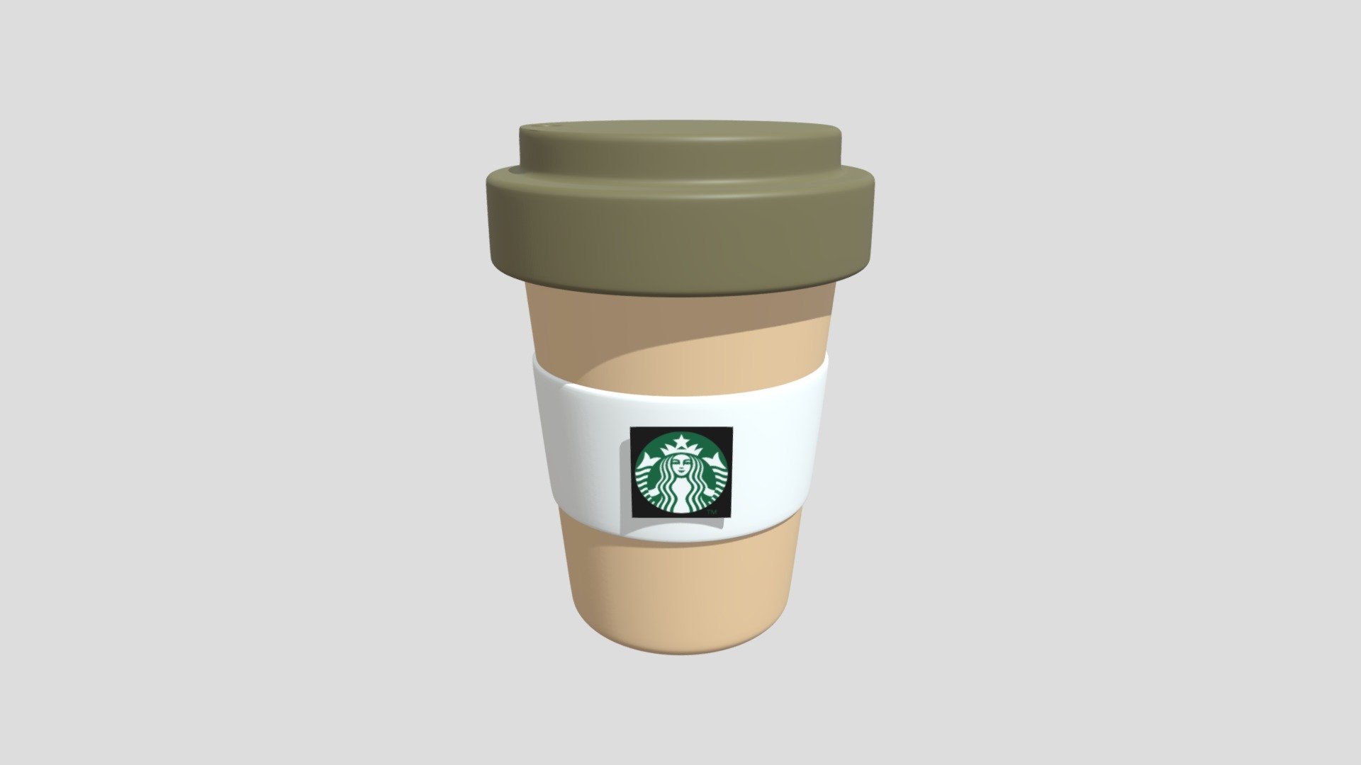Starbucks Cup - Download Free 3D model by Akinremi 3d model