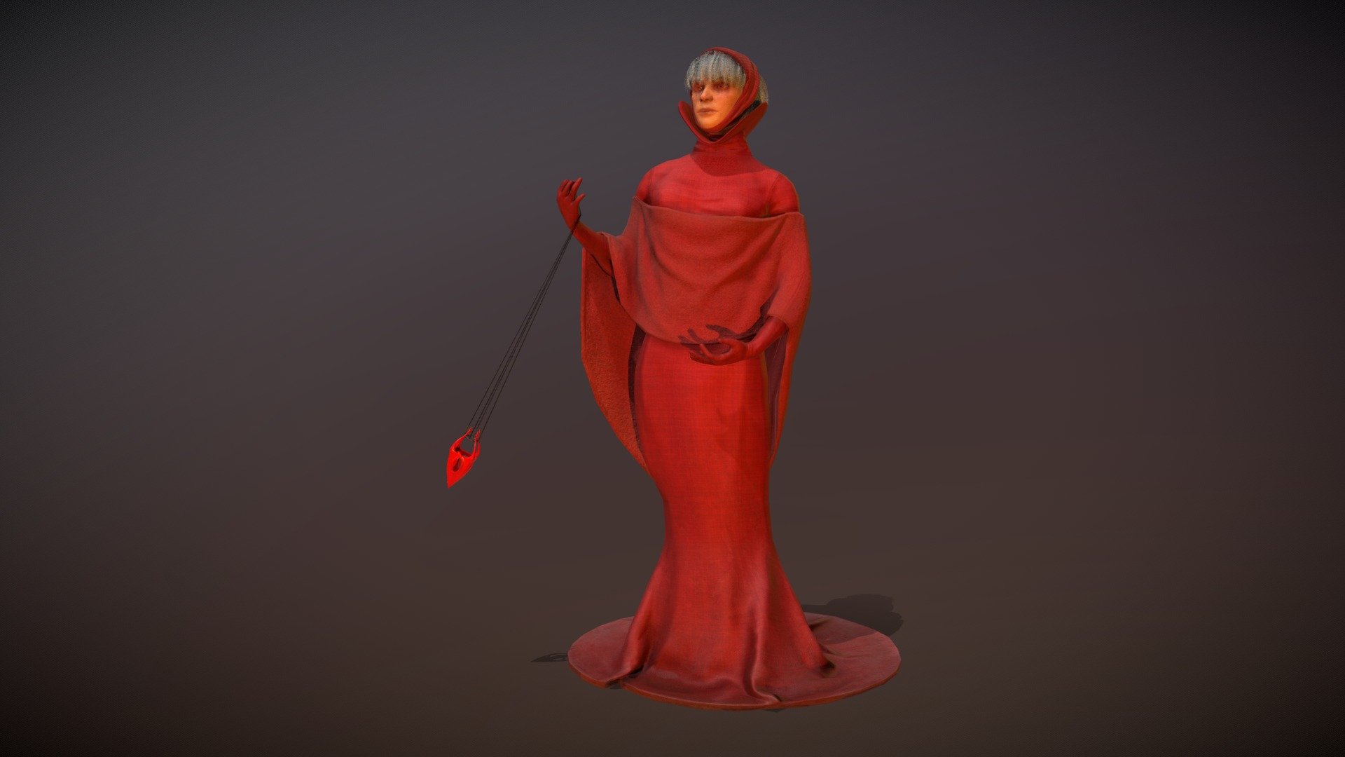 Character design and production for university organic modelling module. I chose to go with the theme of &lsquo;Sith formal wear'.

Concepts and WIP can be found on my artstation:
https://www.artstation.com/artwork/xYEKbR
https://www.artstation.com/artwork/1403oq - The Cardinal - Game Ready Sith Character Design - 3D model by Beck Hemsley (@beckh) 3d model