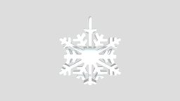 Snowflake Necklace Pendant bronze, winter, ice, jewelry, pendant, silver, brass, frozen, necklace, snowflake