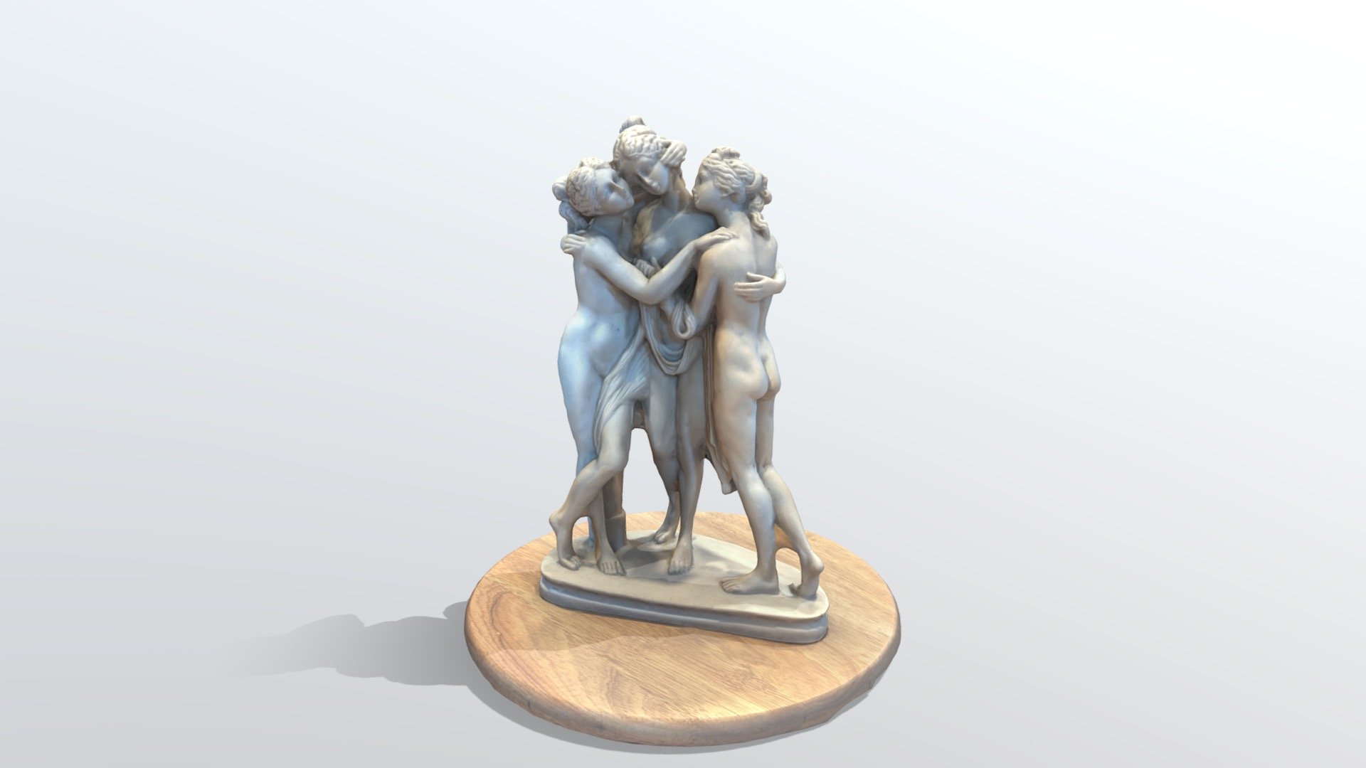 Created with Polycam - The Three Graces | 30.11.21 - Download Free 3D model by whitehorsewebsolutions 3d model