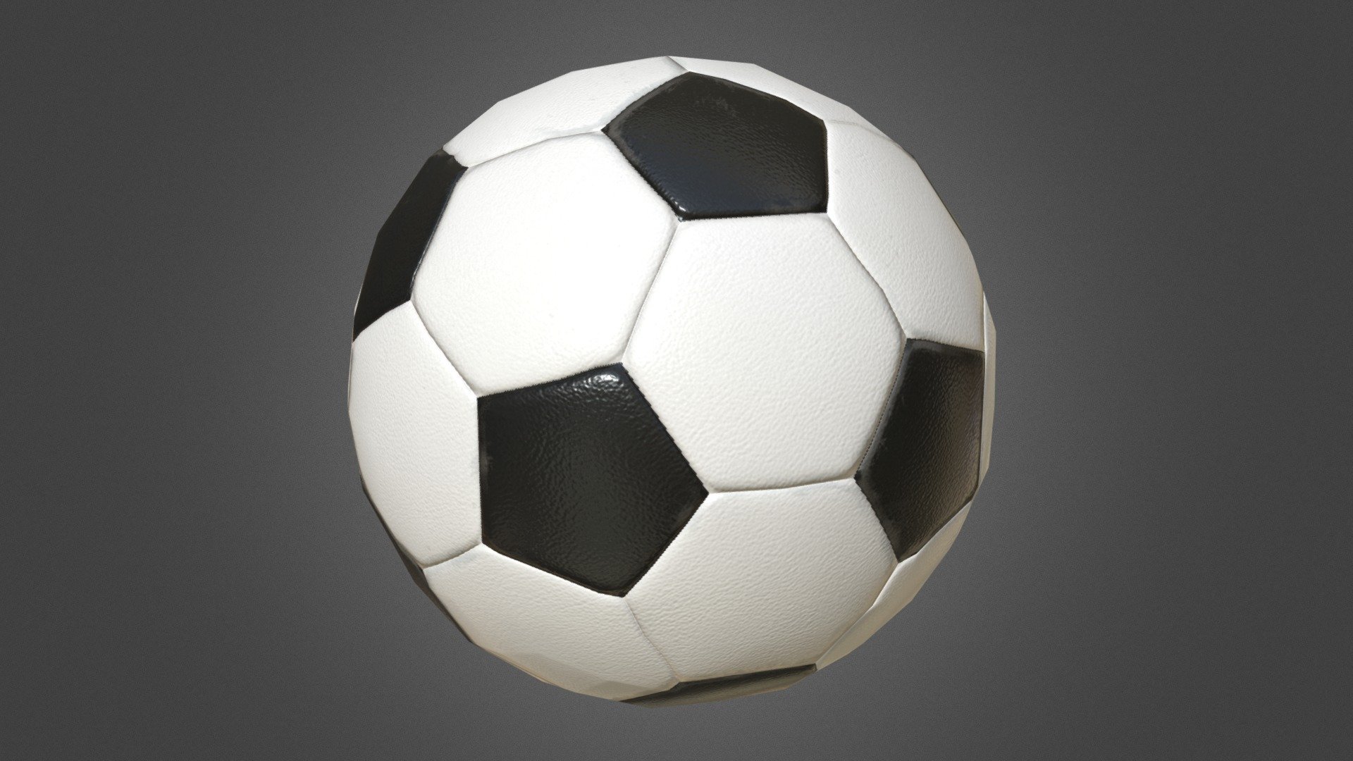 Low poly, PBR, game ready 3D model of New Football Ball FBX format Texture Size: 2048x2048 - New Football Ball Low Poly PBR Model - Buy Royalty Free 3D model by AleksandrKorostyliov 3d model