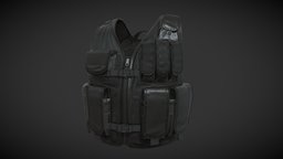 Tactical Combat Vest armor, vest, bulletproof, indian, army, jacket, equipment, protection, combat, tactical, outfit, downloadable, bodyarmour, tactical-vest, military, gameasset, gameready, bodyarmor, police-jacket, mountcraft, police-vest, combat-vest