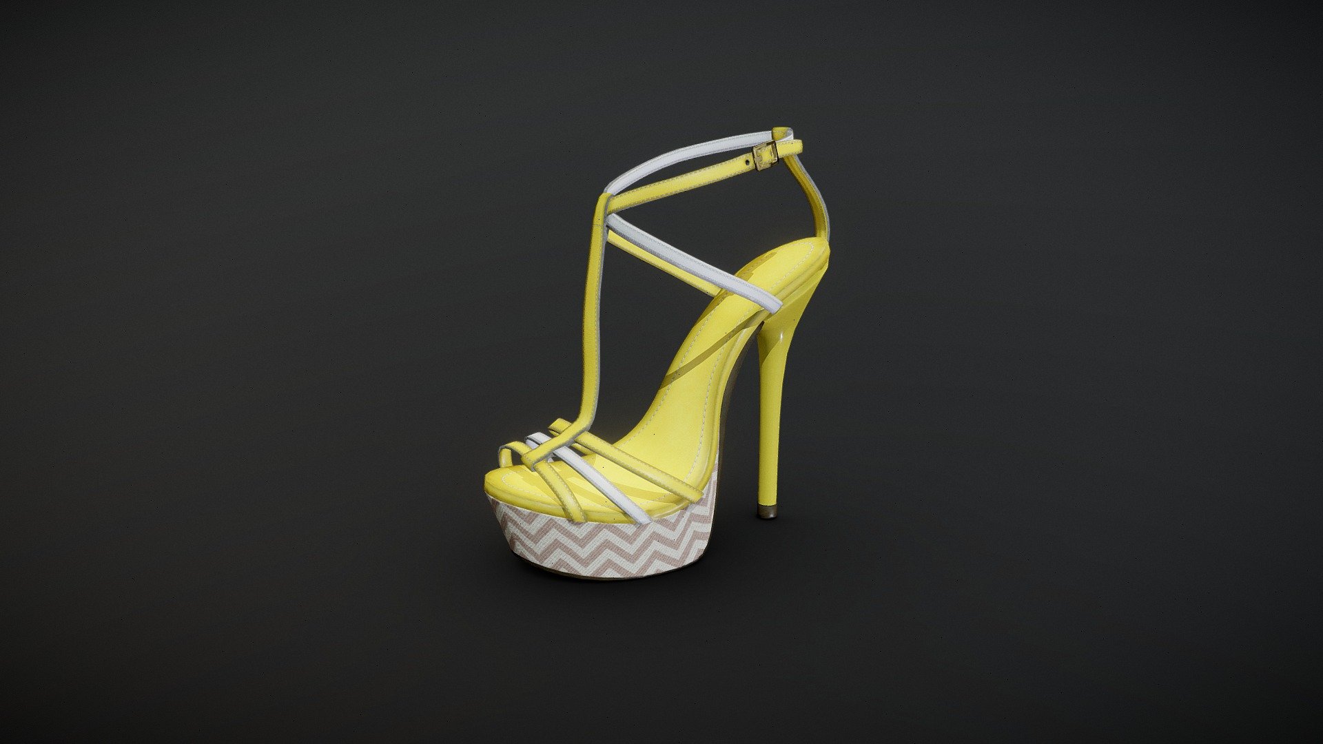 Stilettos High Heel Platform Shoes

Game and production ready, polycount optimized for quality, ideal for high quality Characters and Close-Ups
Internal parts modeled and textured, ideal for customization or animation

Single UV space
PBR and UE4 4k Textures
Low Poly has 2.6k quads
FBX, OBJ, ZTL - Stilettos High Heel Platform Shoes - Buy Royalty Free 3D model by Feds452 3d model