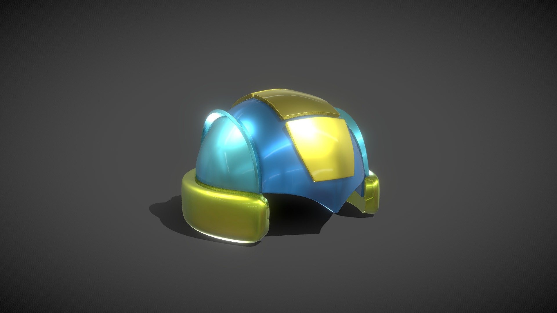 Cartoon Robot Helmet Model CRH7 modeled in 3Ds Max 2017 and rendered in Vray 3.4.

3D Printable Model.

Scale Size upto 2 Inches.

Polys = 21376 and Verts = 21392 3d model