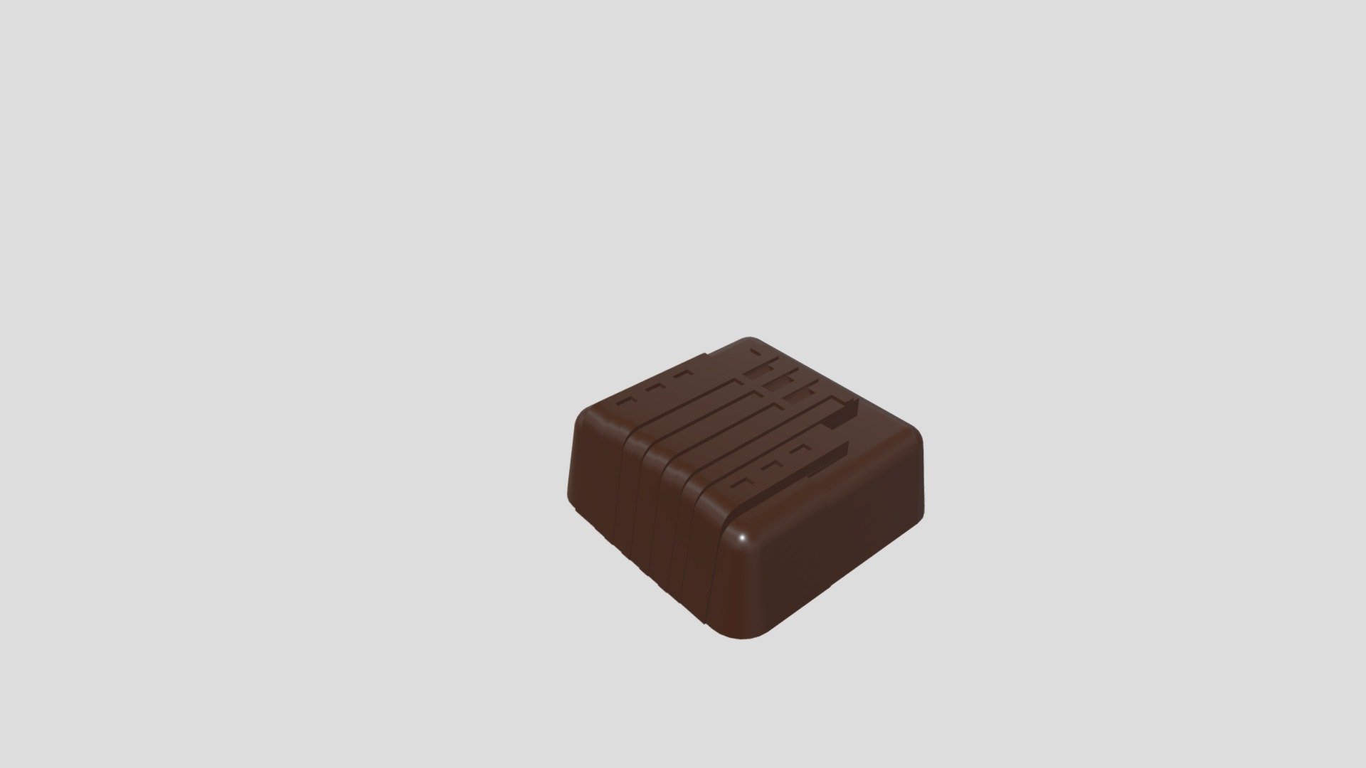 Fitz Chocolate - Download Free 3D model by greengroup 3d model