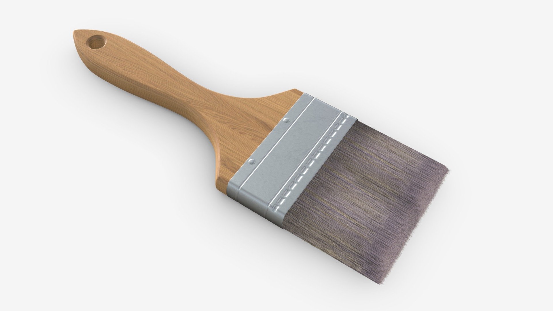 Painting brush regular 03 - Buy Royalty Free 3D model by HQ3DMOD (@AivisAstics) 3d model