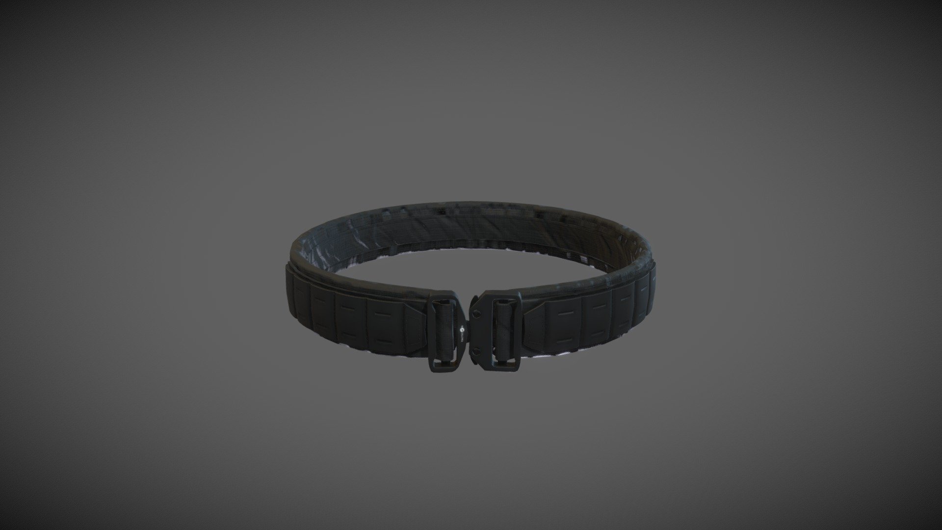 tactical belt (model example).
Low-poly model ready for VR, AR, games and other real-time apps. Perfectly for FPS. Every model has been checked with the appropriate software 3d model