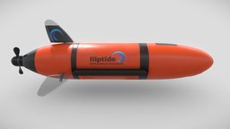 Riptide micro V1 underwater, deep, riptide, submersible, uuv, vehicle, uav, sea