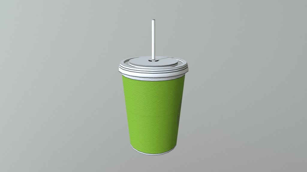 Juice Cup - 3D model by ivyha 3d model
