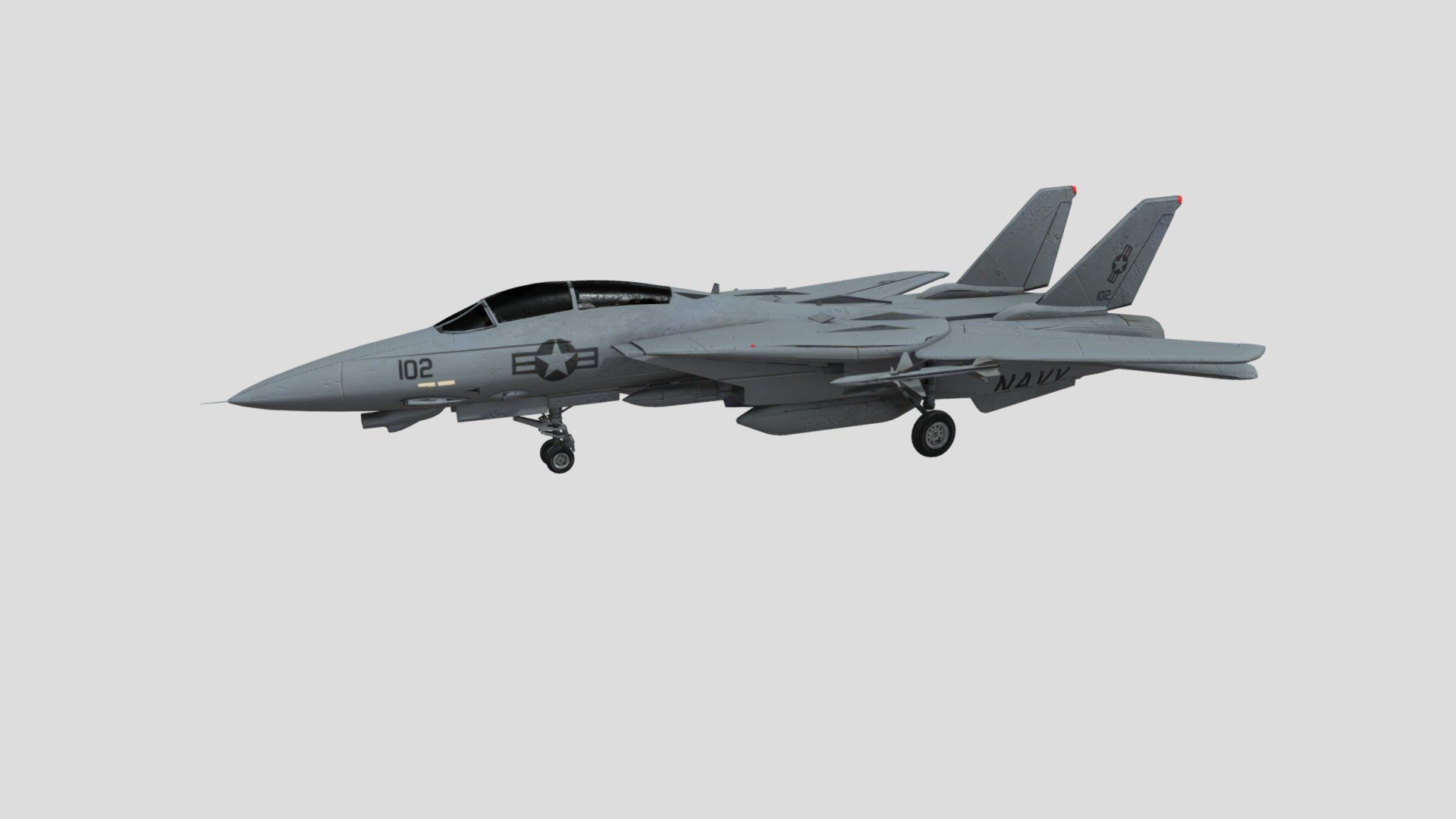F-14 fighter - F-14 fighter - Buy Royalty Free 3D model by Jackey&Design (@1394725324zhang) 3d model