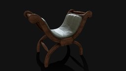 Curule Roman Chair