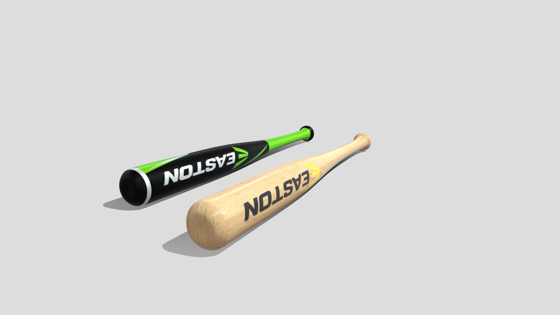 Baseball Bats - Baseball Bats - Buy Royalty Free 3D model by Emilio.Gallo 3d model