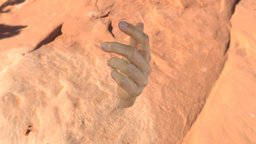 Hand (weiblich) Scan nails, artec, artecspider, artec3d, 3d, female, hand