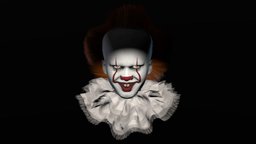 Pennywise clown, dancing, pennywise, fanart3d
