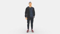 Man In Pose 0274 style, people, clothes, realistic, character, 3dprint, model, man