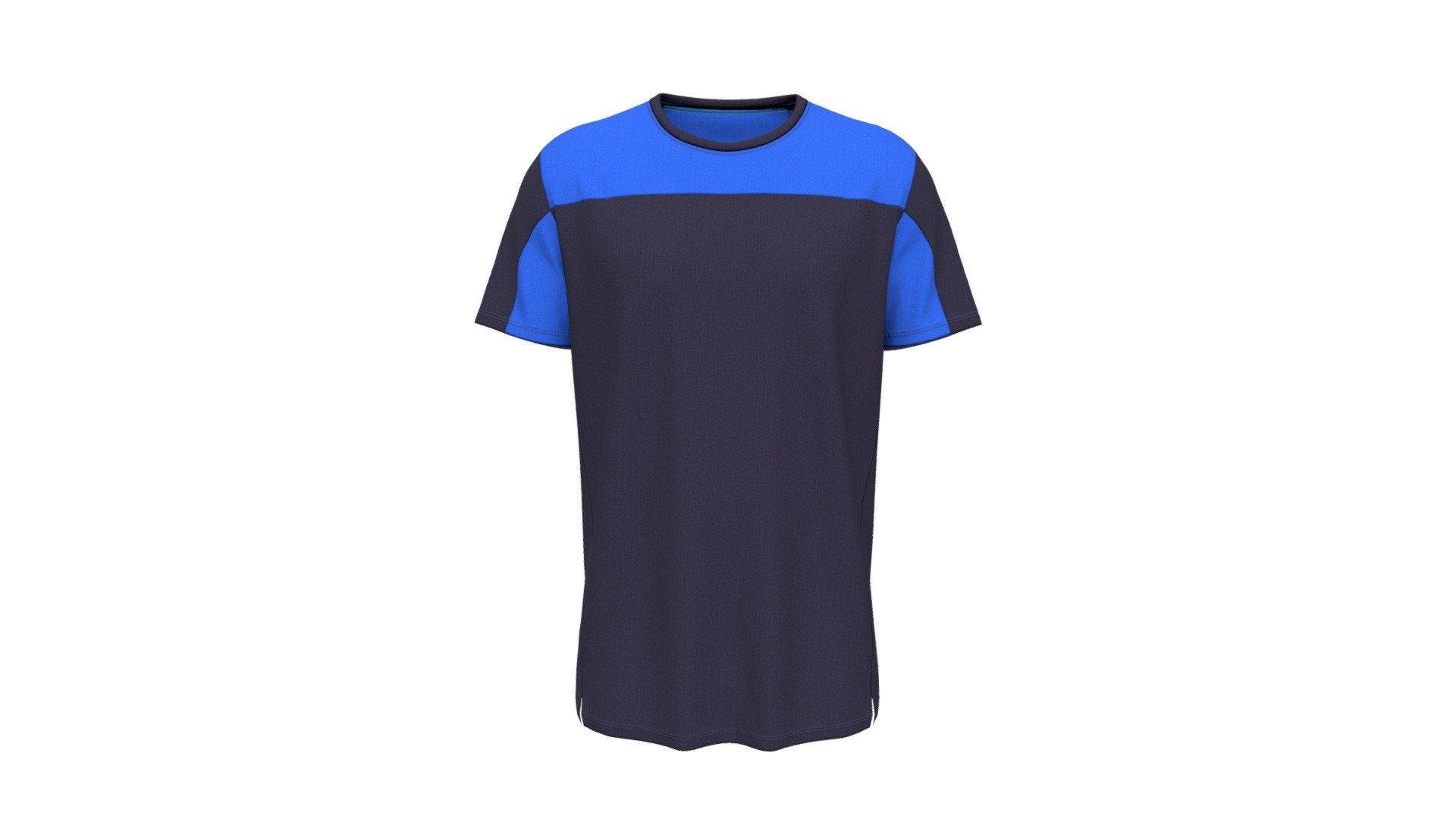 Men Color Block Tee
Version V1.0

Realistic high detailed Men T-shirt with high resolution textures. Model created by our unique processing &amp; Optimized for Web and AR / VR. 

Features

Optimized &amp; NON-Optimized obj model with 4K texture included




Optimized for AR/VR/MR

4K &amp; 2K fabric texture and details

Optimized model is 1.16MB

NON-Optimized model is 11.7MB

Knit fabric texture and print details included

GLB file in 2k texture size is 5.22MB

GLB file in 4k texture size is 23.7MB

Suitable for web application configurator development.

Fully unwrap UV

The model has 1 material

Includes high detailed normal map

Unit measurment was inch

Texture map: Base color, OcclusionRoughnessMetallic(ORM), Normal

NB: Tpose &amp; Apose Model available with request.

We make the digital 3D apparel design service affordable and compatible for your fast moving business.
For more details or custom order send email: hello@binarycloth.com


Website:binarycloth.com - Men Color Block Tee - Buy Royalty Free 3D model by BINARYCLOTH (@binaryclothofficial) 3d model
