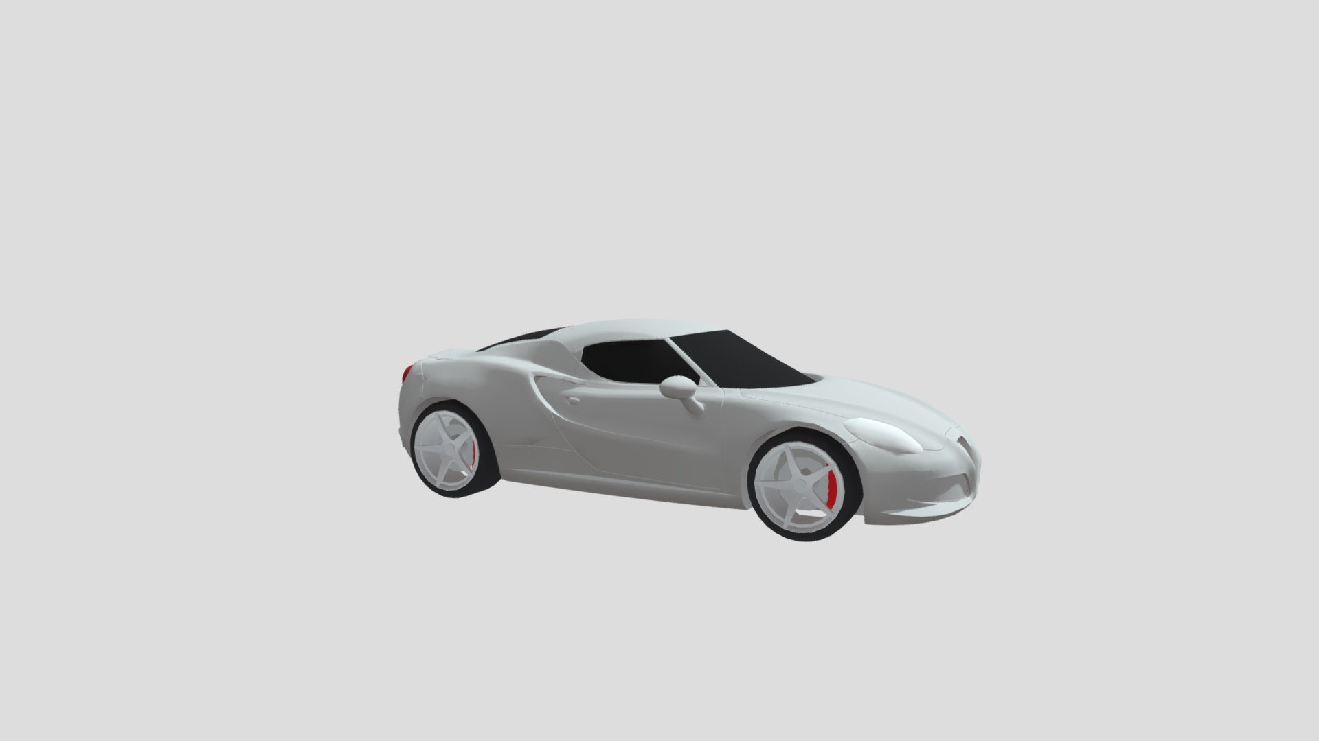 Alfa- Romeo 4C - Download Free 3D model by Sxi.Sai 3d model