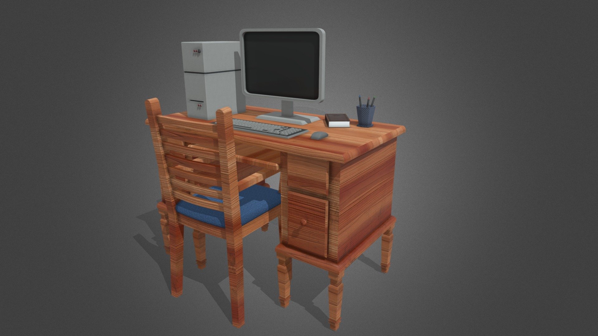 A Desktop Computer Setup.  a casual model made for practice.

You can use this model if you want. sorry for the bad texture method i used and many texture images.

**leave a LIKE if you love my work.

Thank You - Desktop_computer_simple - Download Free 3D model by Nelesh_surve 3d model