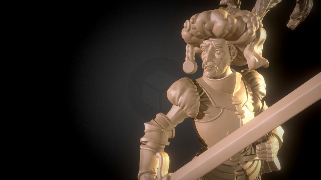 Baron Von FancyHat, done for Moonstone. Decimated version of the sculpt for you viewing pleasure.

If you can and want go show some love and support! Everything in this world is gorgeous!

https://moonstone-pilot.backerkit.com/hosted_preorders

https://moonstonethegame.com/

https://www.facebook.com/moonstonethegame - Baron Von Fancy Hat - 3D model by artavares 3d model
