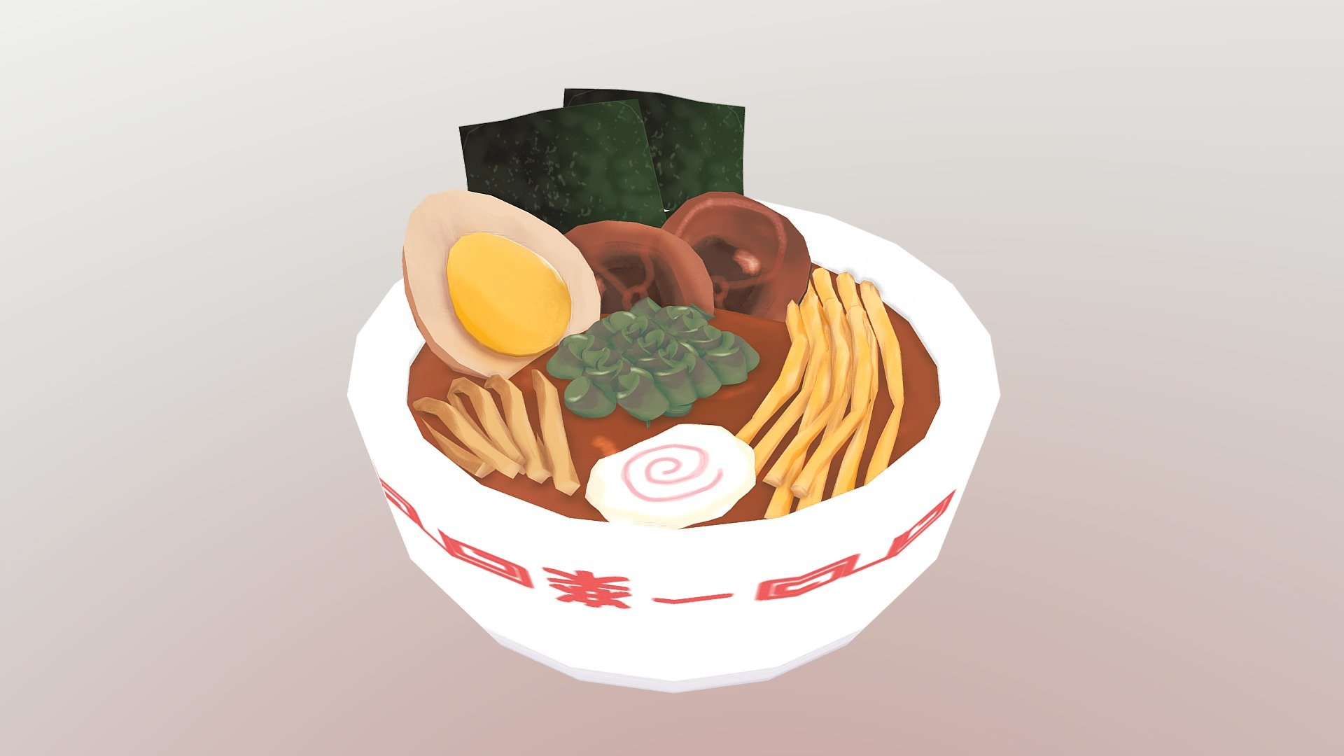 Ichiraku Ramen - 3D model by Citrus (@citrusfriendd) 3d model