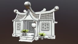 Fantasy house architect, sketch, cartoon, house, home, building, fantasy, modular