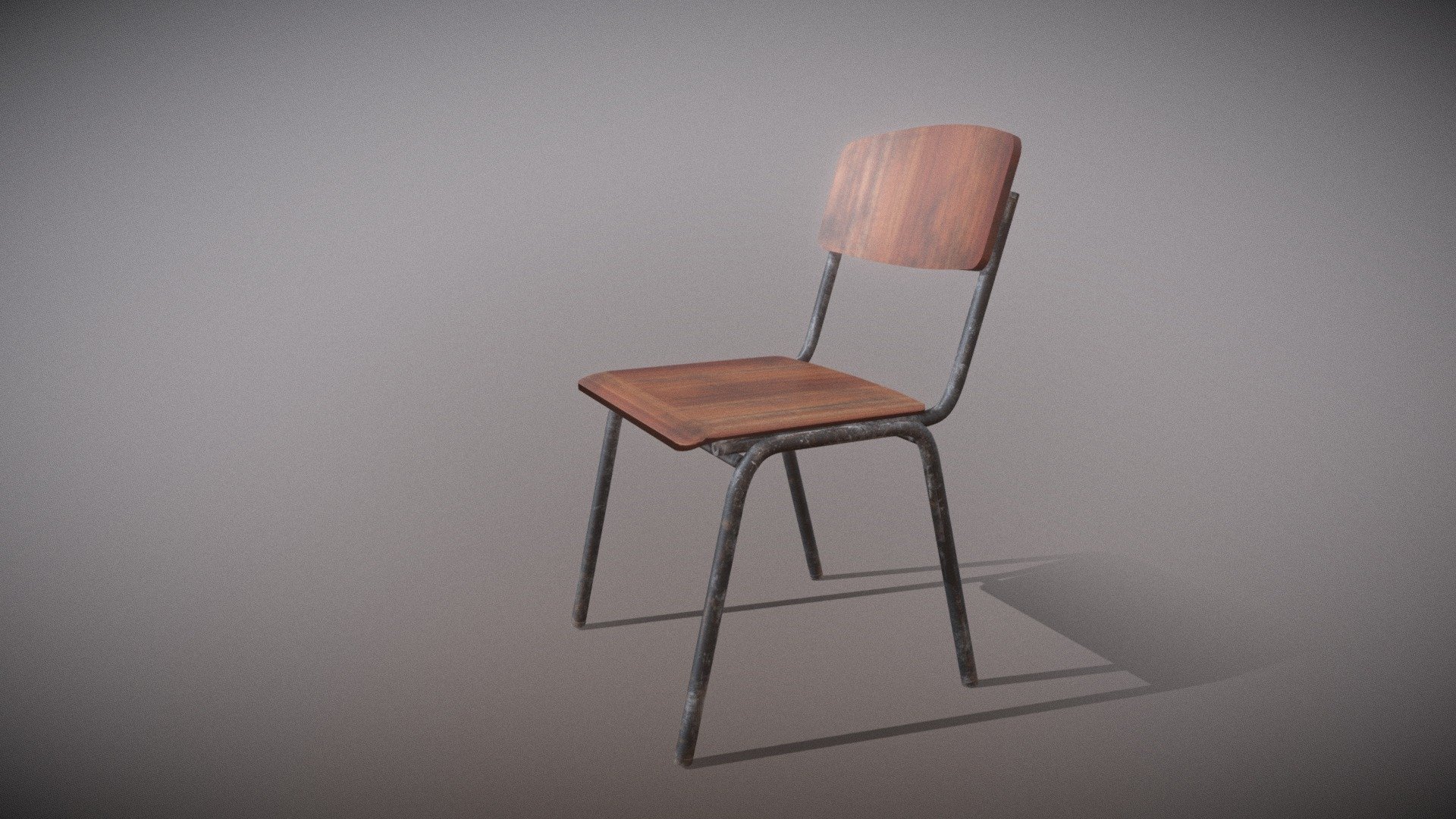 Low-poly old school chair 

Software used: Blender and Substance Painter - Chair - 3D model by MariaElizabeth 3d model