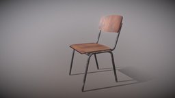 Chair blender3dmodel, substancepainter, substance, lowpoly, chair